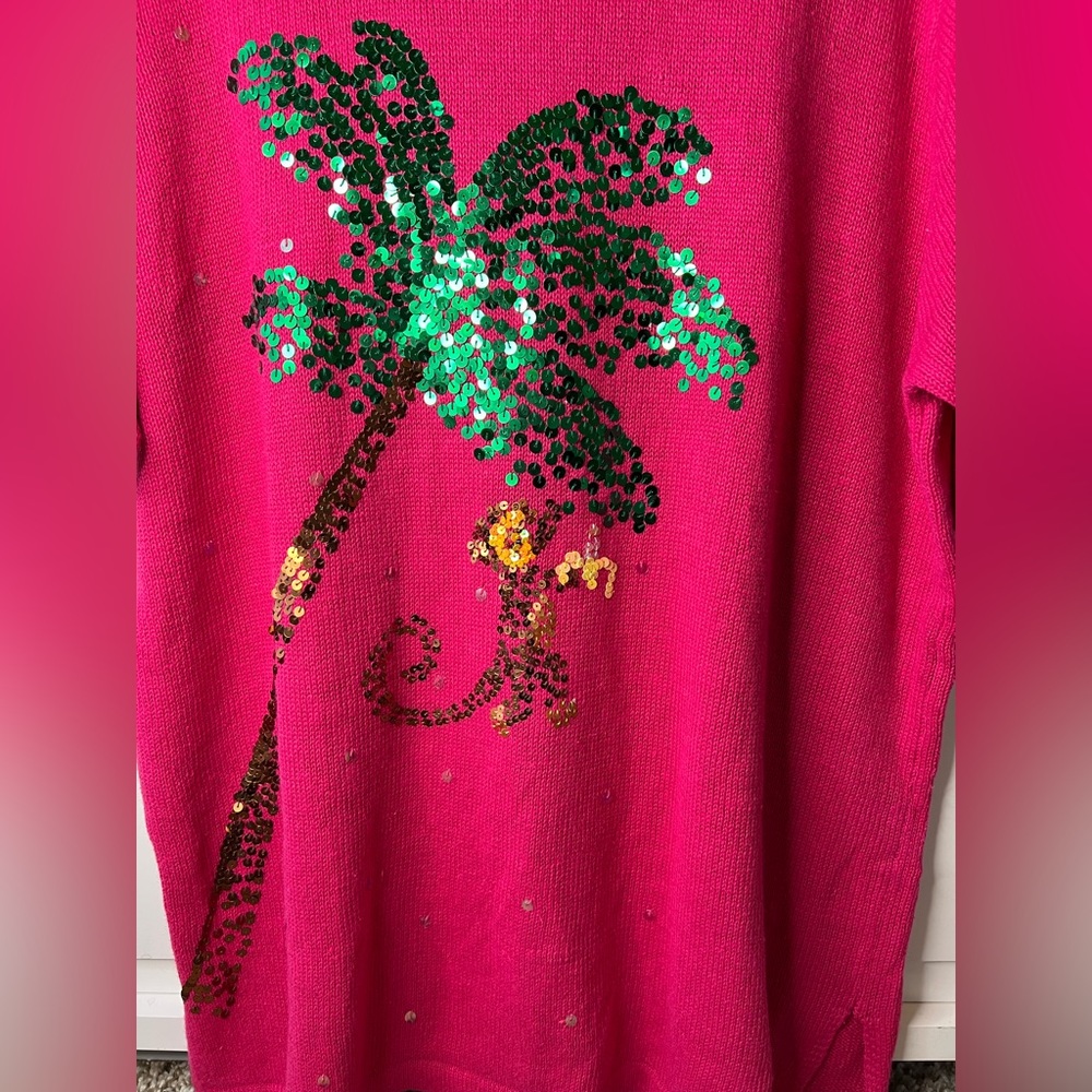 NWT’s Vintage QVC Quacker Factory Monkey Bling Sweater - Size Large